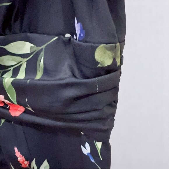 Keepsake the Label Glory Midi Dress Navy Floral Size M New with Defects - Picture 7 of 11